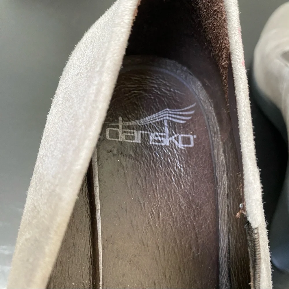 Dansko Rosalind Women's Grey Suede Wedge Shoes EU Size 40